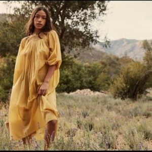 DOEN Orchid Nightgown. XS/OS COLOR: wheat